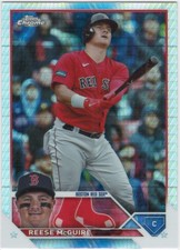 2023 Topps Chrome Update Reese McGuire #USC58 PRIZM Refractor - Red Sox