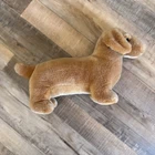 Weenie the Dachshund dog vintage Beanie Babies Ty plush brown tag full size