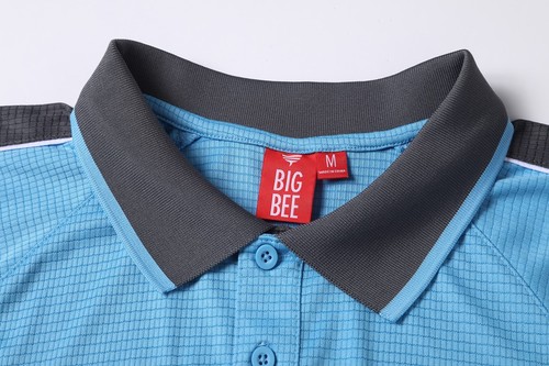 Mens Polo Shirts Short Sleeve chest pocket Black Aqua Pink Blue Office Team Golf - Picture 19 of 113