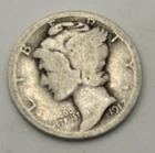 1917 Mercury Dime