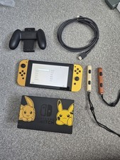 Nintendo Switch Console Lets Go Pikachu Edition 