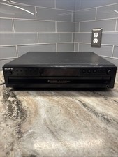 Sony CDP-CE375 5-Disc CD Changer Player No Remote