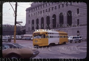 PAT. PCC TROLLEY #1712. PITTSBURGH (PA). Original Slide 1978.