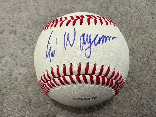 MIAMI MARLINS ERIC WAGAMAN SIGNED AUTOGRAPHED BALL BASEBALL COA - Picture 3 of 3