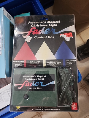 Foremost Industries Fader Control Box Magical Christmas Light