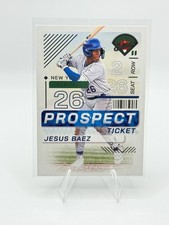 2024 Panini Baseball Prospect Edition Jesus Baez Ticket #104 New York Mets