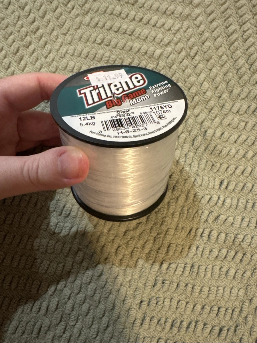Trilene Monofilament Fishing Lines & Leaders 12 lb Line Weight Fishing for  sale | eBay