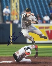 Clint Barmes SIGNED AUTOGRAPHED 8x10 Photo Pittsburgh PIRATES Legend