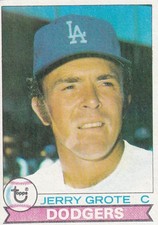 1979 Topps #279 Jerry Grote Los Angeles Dodgers