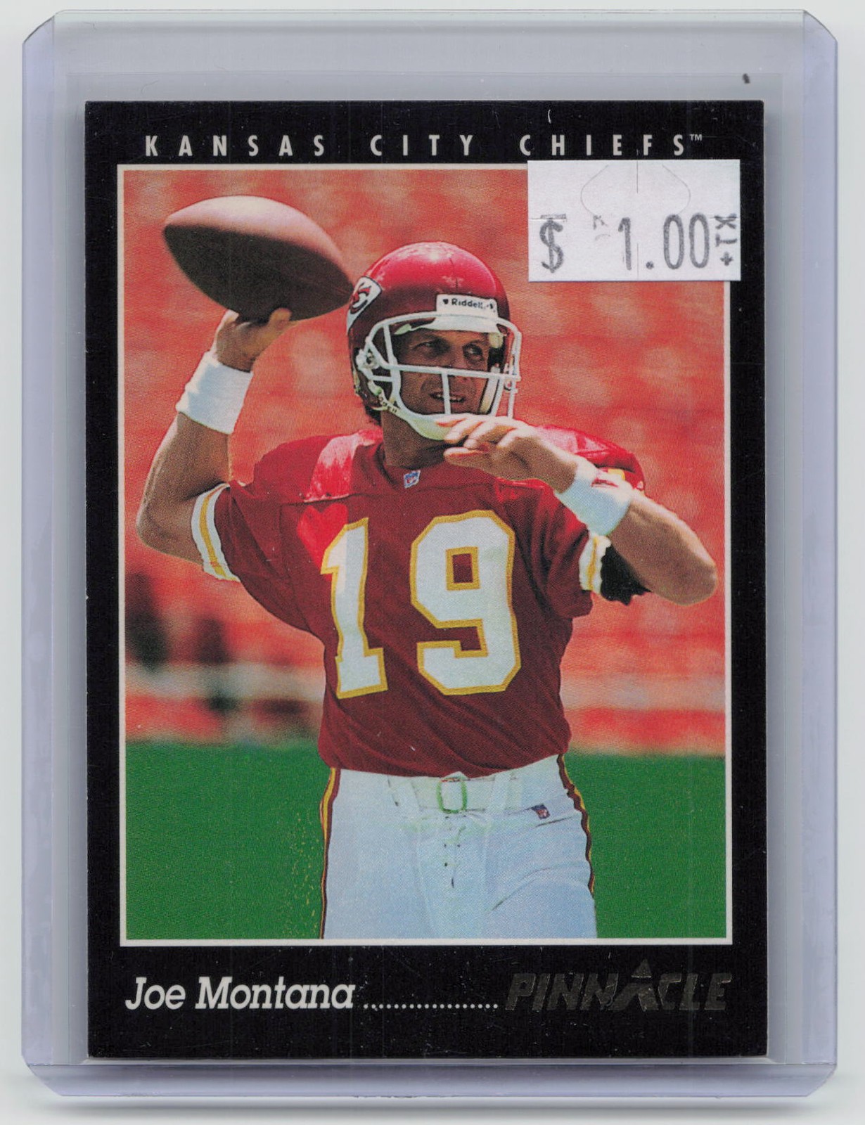 1993 Pinnacle #277 Joe Montana
