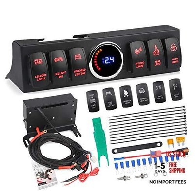 6-Switch Pod Toggle Panel Overhead and Source Control Box Wiring
