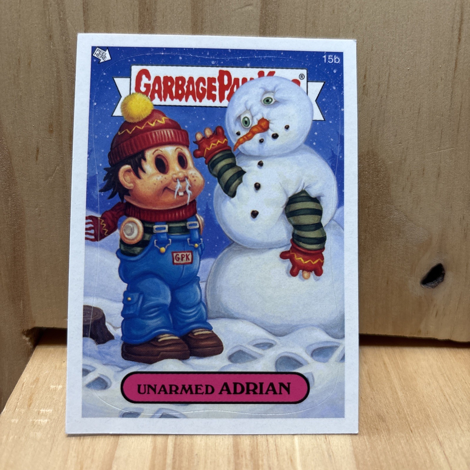 2006 Topps Garbage Pail Kids #15b Unarmed Adrian front