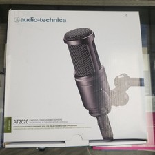 Audio-Technica AT2020 Cardioid Condenser Studio XLR Microphone - Black