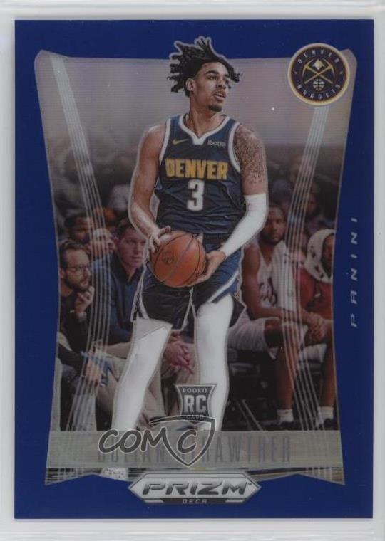 2023-24 Panini Prizm Deca Blue 58/149 Julian Strawther #298 Rookie RC 1a39