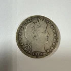 1914 SILVER Barber Quarter