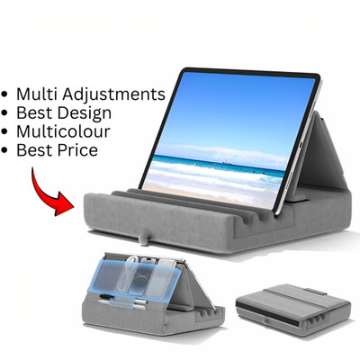 KDD Tablet Kissen Halter faltbar iPad Ständer für Schoß Bett und Schreibtisch Tablet UK