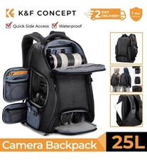 K F Concept 25L Camera Backpack Camera Bags Rucksack for DSLR Photographers SLR