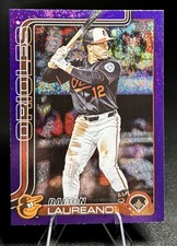 2025 Topps Update Ramon Laureano #US171 Purple Sand Glitter Foil 007/250 Orioles