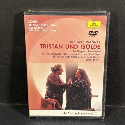 WAGNER   TRISTAN UND ISOLDE (2004) Sealed Opera 2DVD BEN HEPPNER Jane Eaglen DG