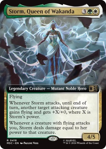 Zuri, Warrior of Wakanda [Normal NM - Commander: Marvel Super