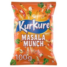 Kurkure Masala Munch Sharing Snacks Crisps 100g × 15 × 1