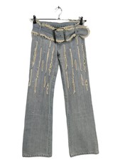 MET Jeans a zampa d’elefante Donna Jeans Taglia IT 40 grigio chiaro stile casual