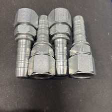Gates Hydraulic Hose Fittings 12gs-12fjx Female Jic 37 Swivel Qty4