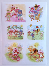 TCFC   Strawberry Shortcake   Sticker Sheet Scrapbook Lemon Meringue Raspberry