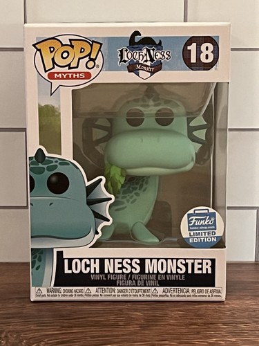 Funko Pop! Myths Loch Ness Monster #18 Vaulted Funko Shop Exclusive + Protector