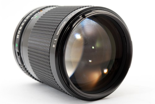 Obiettivo Manuale Canon Nuovo FD NFD 100mm F/2 Con Paraluce Da GIAPPONE - Foto 4 di 12