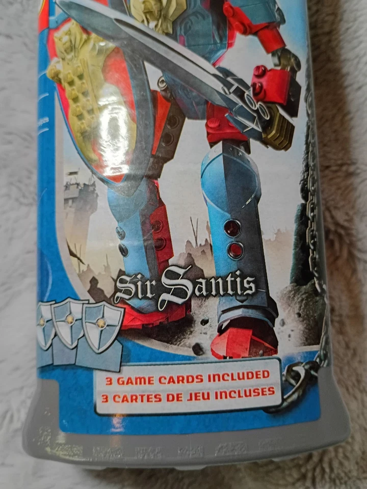 Винтажный Lego 8794 Knights Kingdom сэр Сантис 2005 с руководством и запечатанными игровыми картами - Изображение 2 из 4