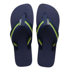 Image of Havaianas Mens Urban Brasil Summer Flip Flops - Navy Blue - 6/7 UK