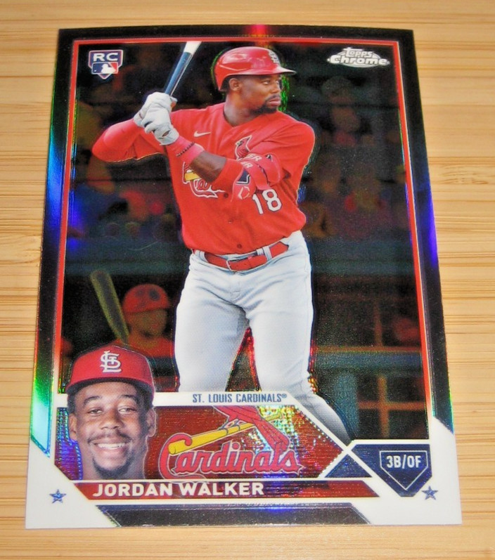 Jordan Walker – 2023 Topps Chrome Refractor (Rookie Card)
