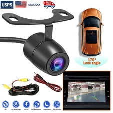 Car Front/Side/Rear View Reverse Backup Night Vision Parking Camera HD 170° USA