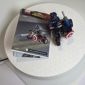 LEGO Set 30447 Marvel Super Heroes Captain America With Motorcycle