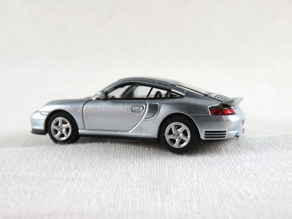 Minichamps 870 068170 Porsche 911 Turbo (2000) in silbermetallic 1:87/H0 NEU/OVP - Bild 3 von 4