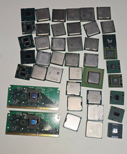 Lot of 42 Intel & Other Brands CPUs Gold Reco...