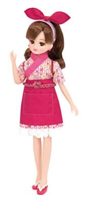 TAKARA TOMY Licca-chan spinning sushi dress dress-up doll play house toy