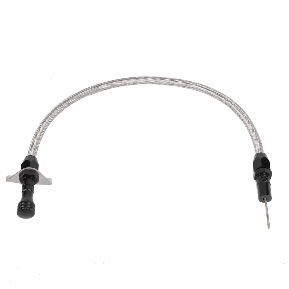 Firewall Mount Dipstick Flexible Transmission Dipstick Tube For GM 4l80e 700r4 4l60e 561438
