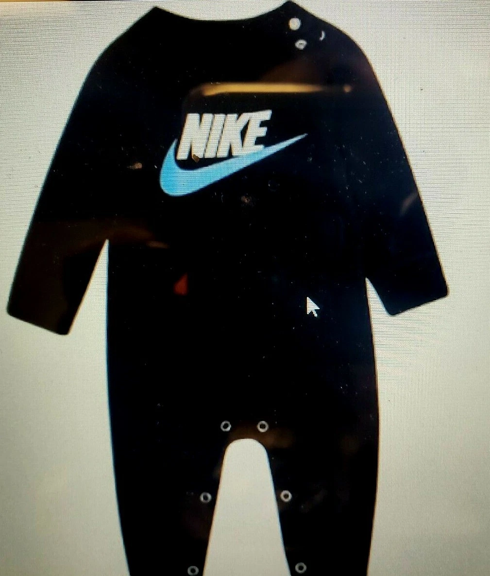 NIKE Children's Apparel Baby Thermal Coverall 9 MONTHS