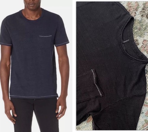 Rag \u0026 Bone Owen Linen Crew Neck Pocket 