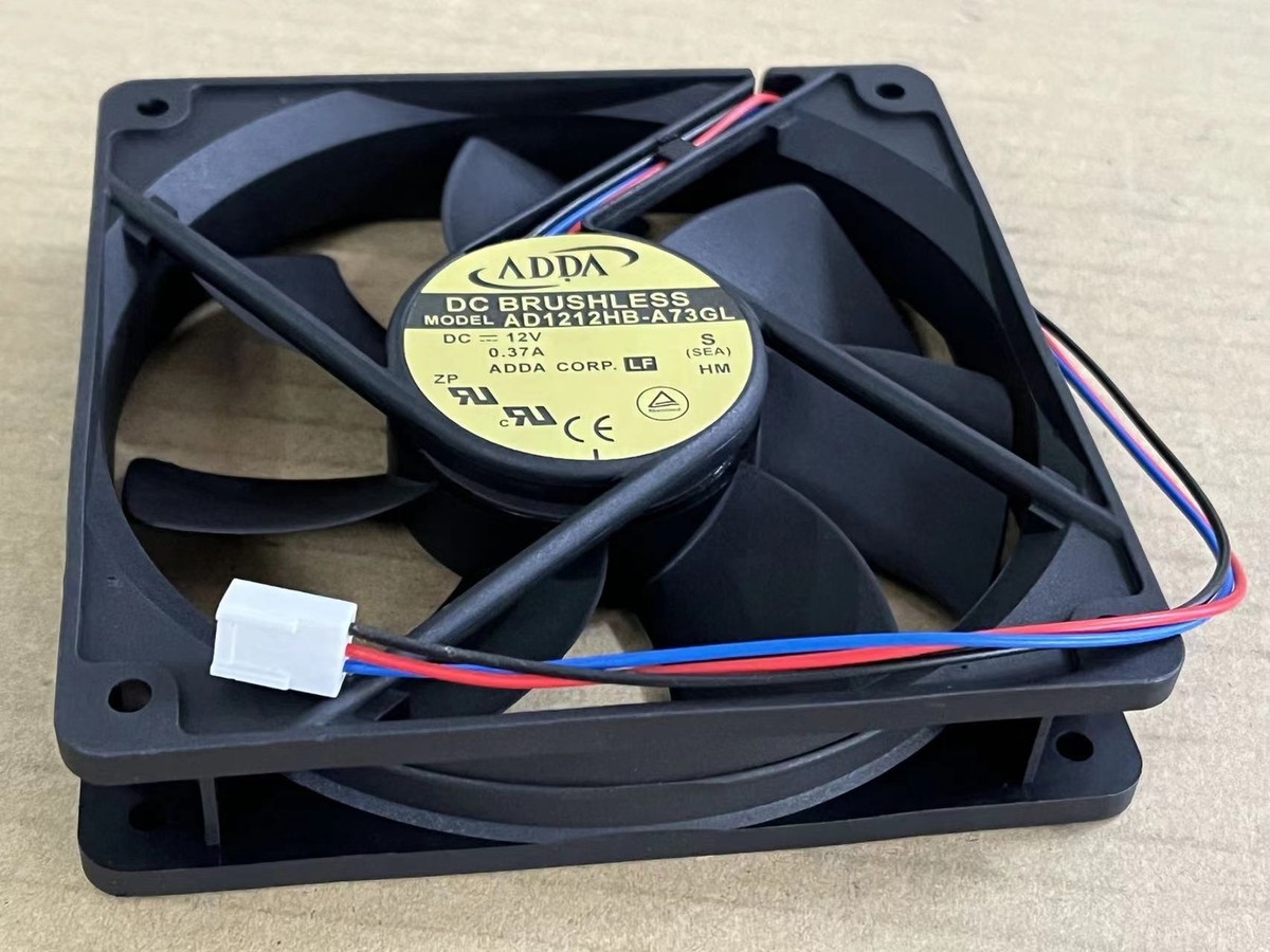 1pc ADDA AD1212HB-A71GL Fan 120*120*25mm 12V 0.37A 2pin #F14 - Foto 12