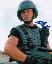 CASPER VAN DIEN signed autograph 20x25cm STARSHIP TROOPERS in person autograph
