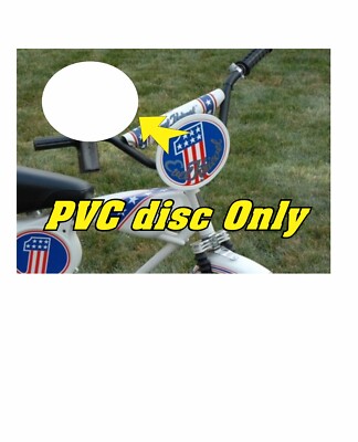 Evel Knievel Bicycle Bicycle Front Plate Only Reproduction