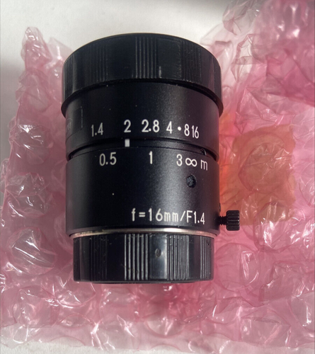 Kowa LM16JC 2/3" F1.4 / 16mm CCTV Lens Manual C-Mount - NEW - Picture 4 of 7