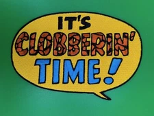 It's Clobberin' Time! The Thing Fantastic Four Marvel giant patch!