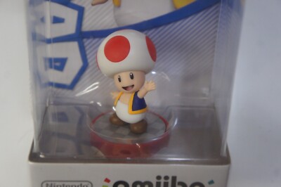 Nintendo Super Mario Bros series Toad Amiibo (Switch Wii U 3DS) New & Sealed