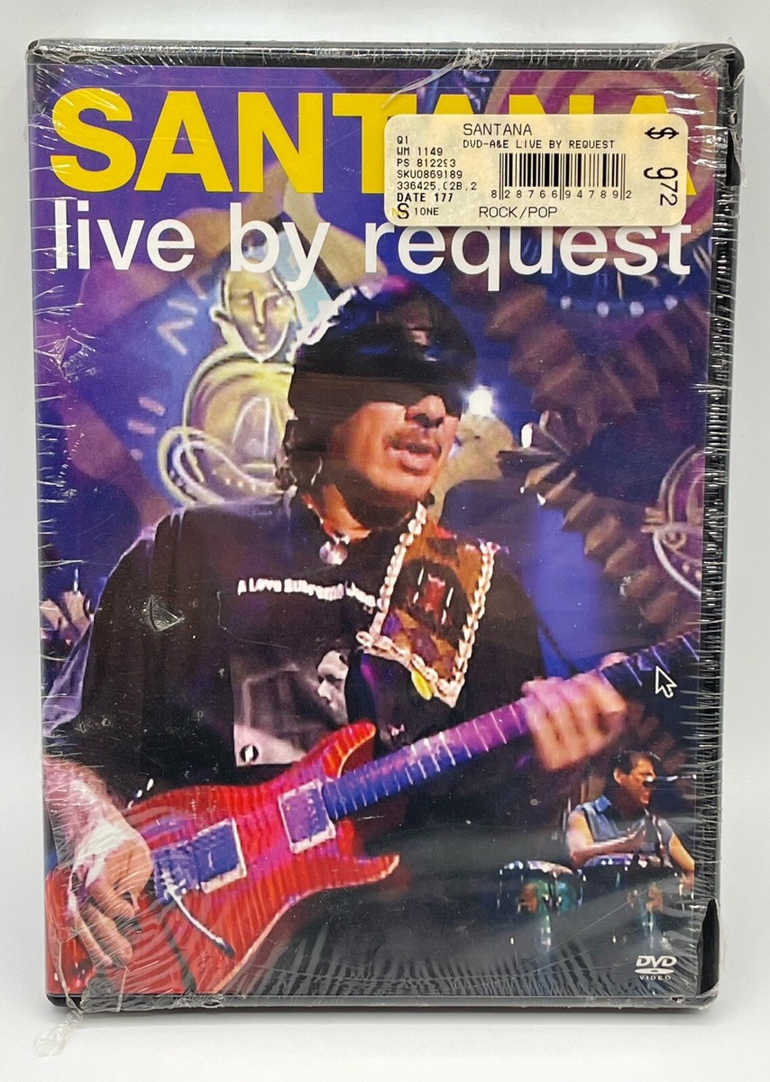 Santana - Live by Request Music DVD NEW SEALED | eBay