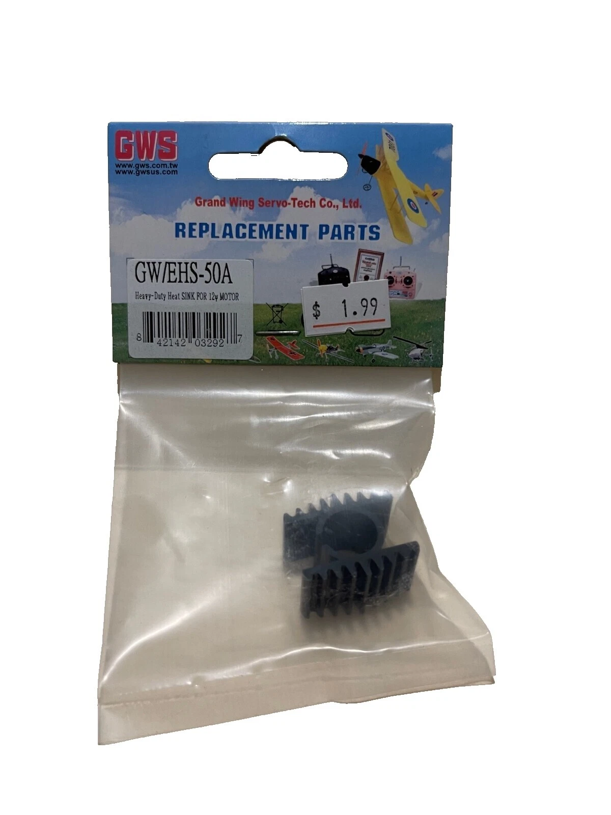 Vehículo GWS Hobby RC Modelo partes del cuerpo e interior