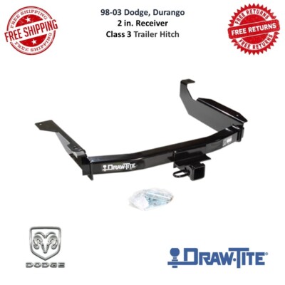Draw-Tite 75081 Trailer Hitch Class III, 2 in. Receiver Fits 98-03 Dodge Durango